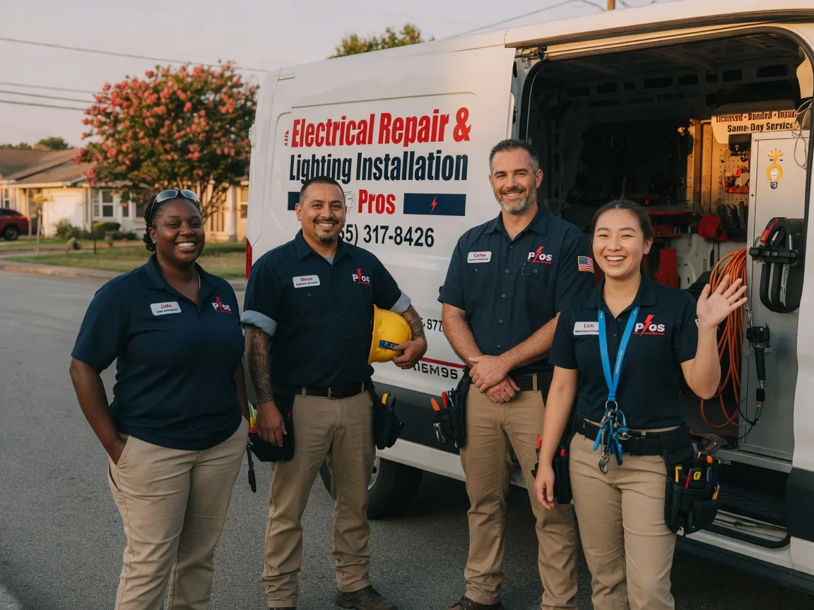 Licensed Electrician company in Streetman, TX